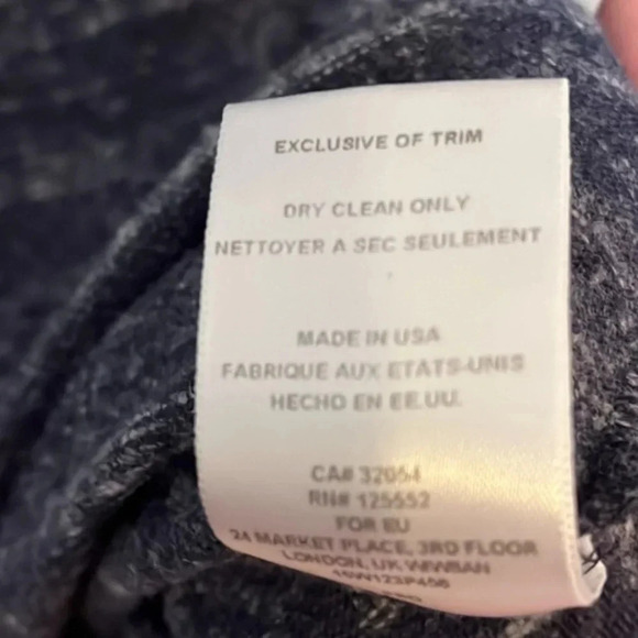 Dolan Left Coast Collection | Mixed Stripes mini knit dress women size S office - Picture 6 of 8